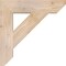 Ekena Millwork Traditional Slat Smooth Bracket, Douglas Fir, 3 1/2"W x 18"D x 18"H BKT04X18X18TRA06SDF - alternate 3